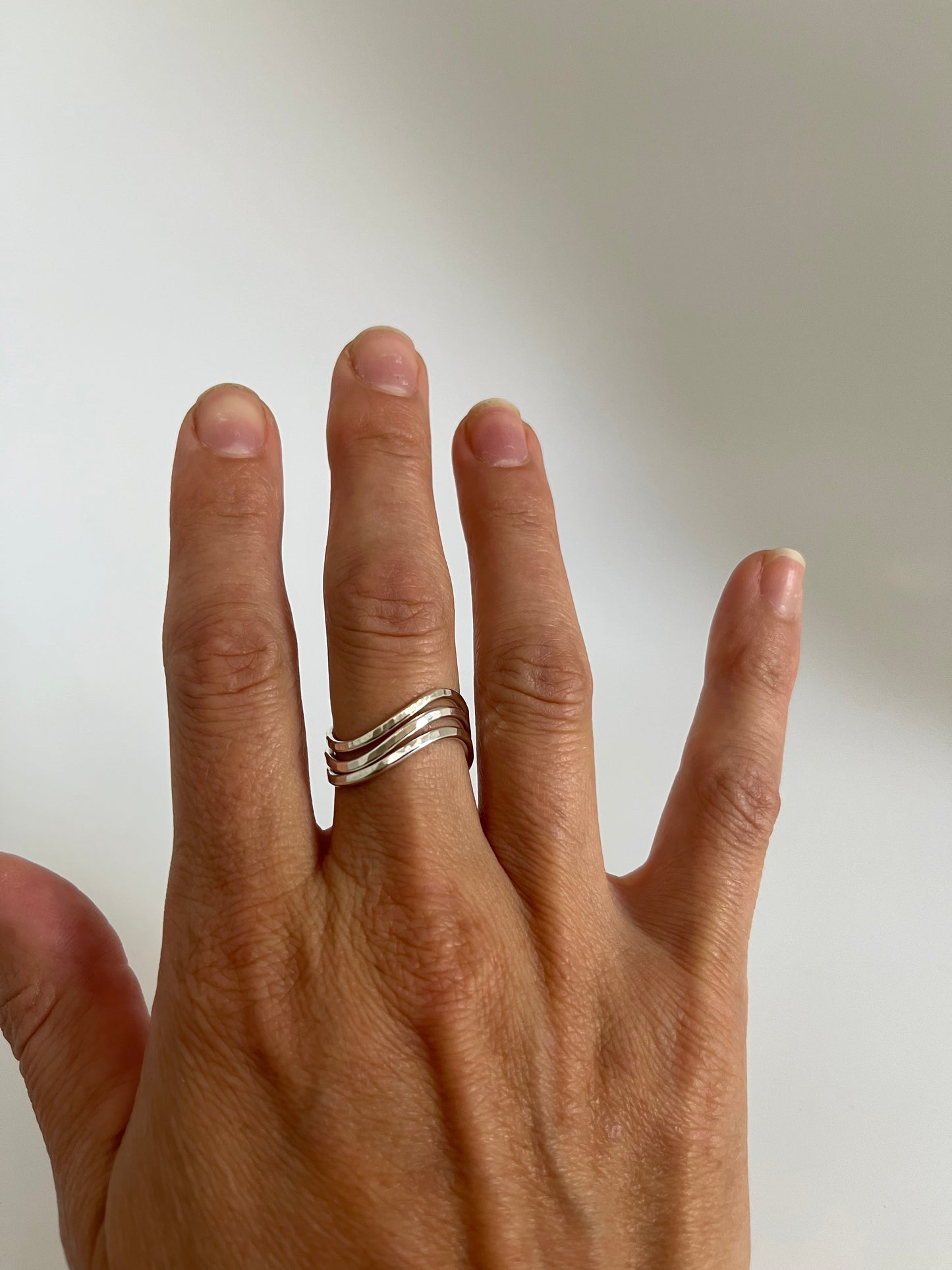 Wave Ring - Sterling Silver