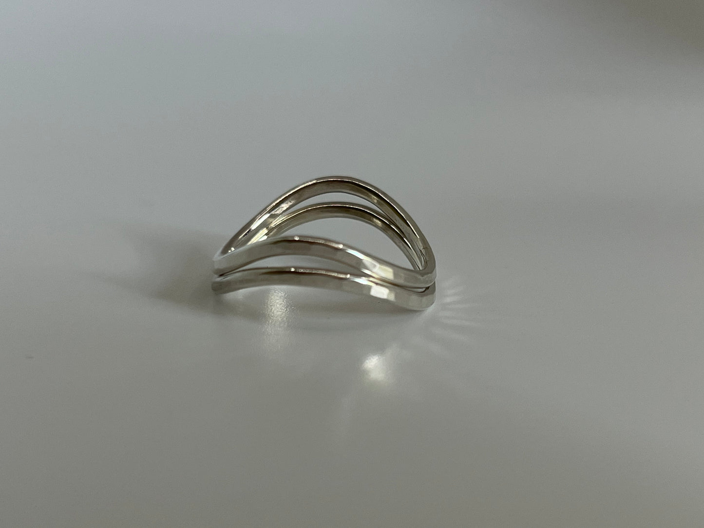 Wave Ring - Sterling Silver